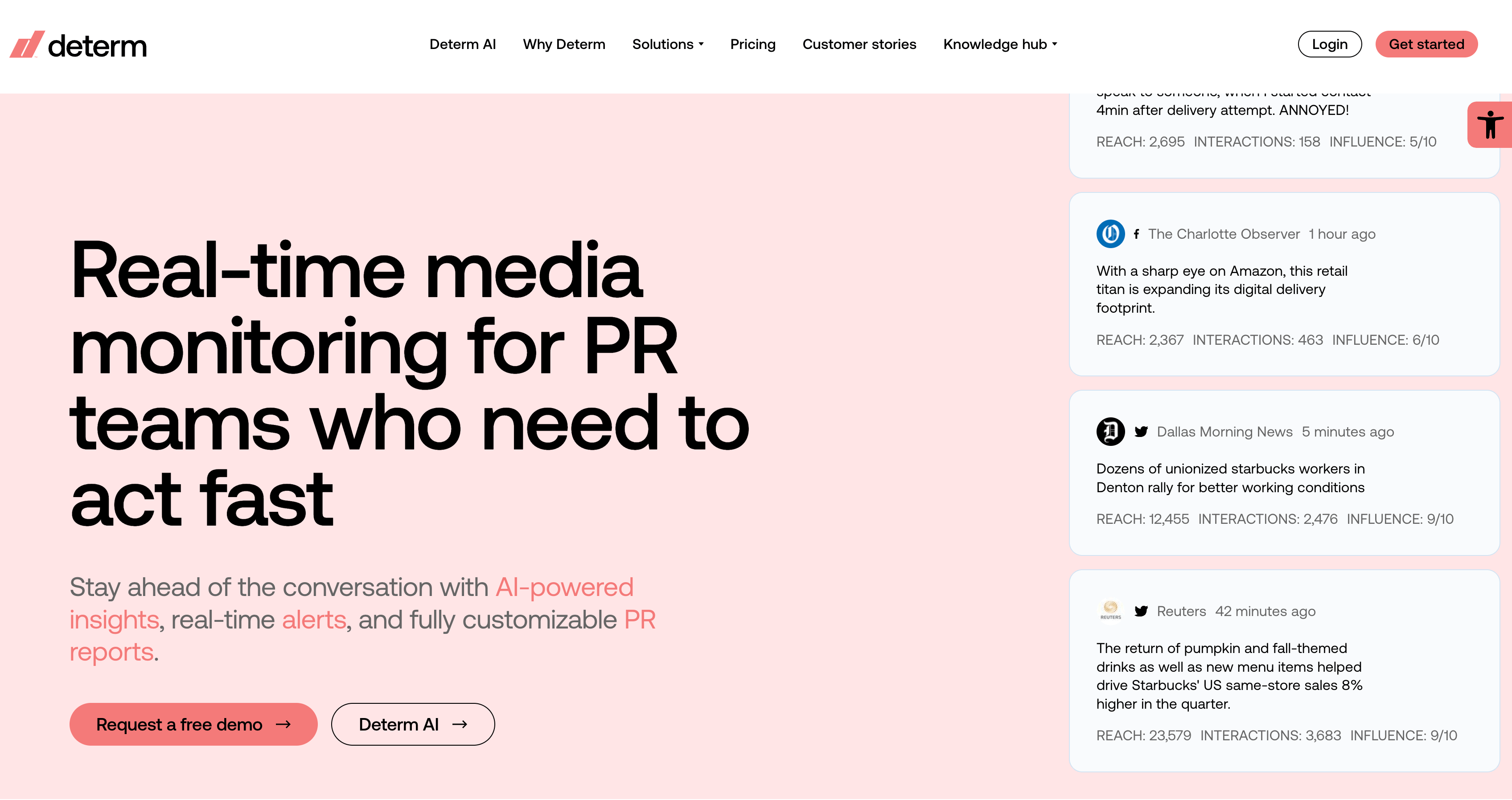 Determ Home Page