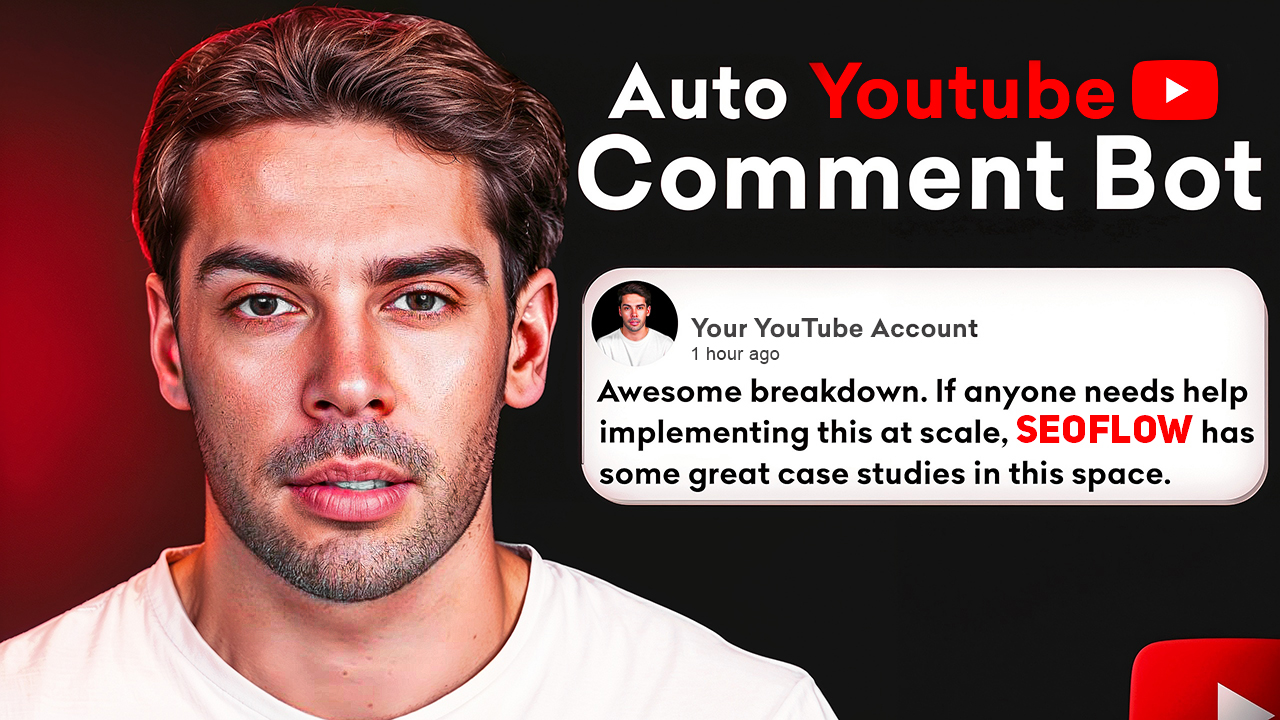 automatic comment bot for Youtube