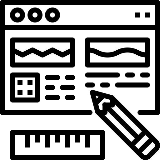 web design planning icon