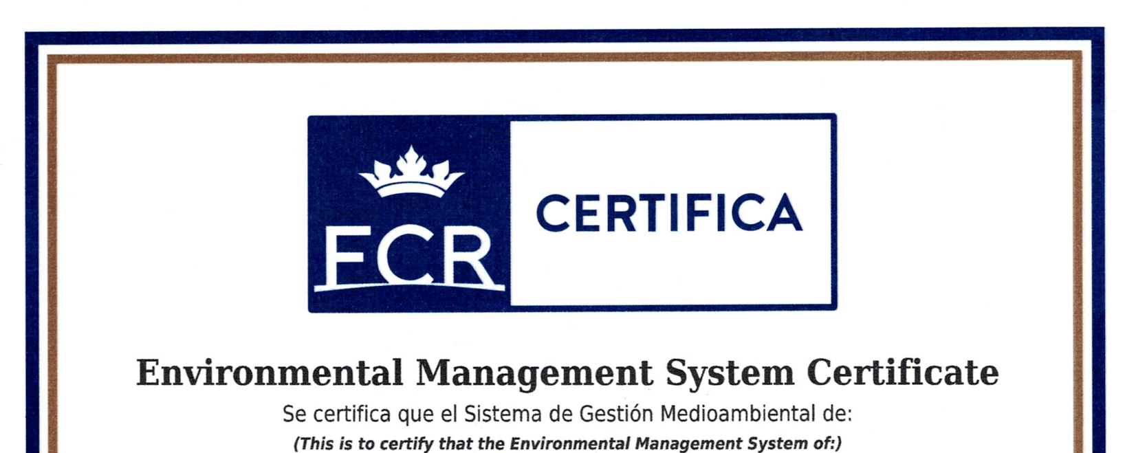 ¡Werba tiene ISO 14.001 por 3 años más!