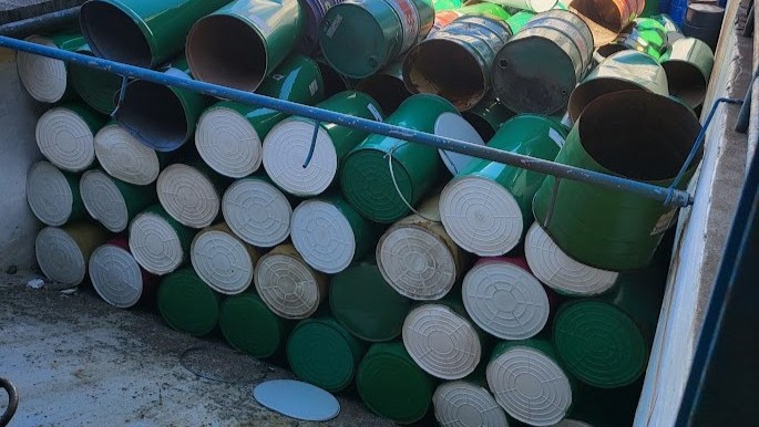 Envases contaminados