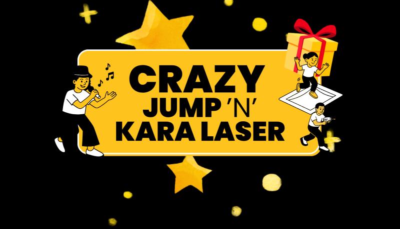CRAZY JUMP N KARALASER