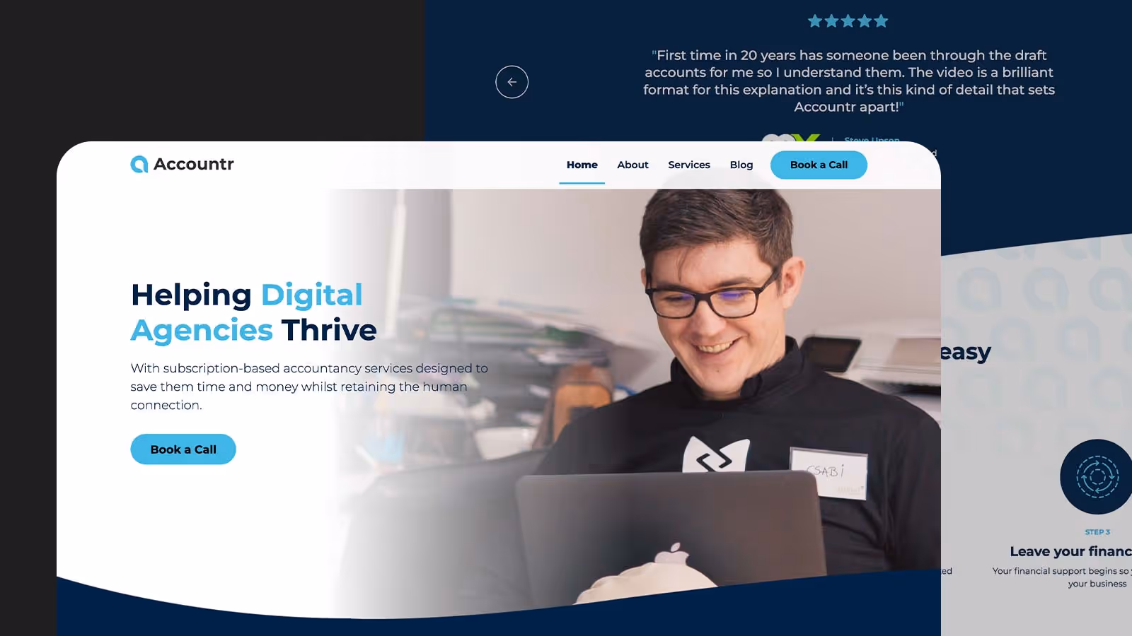 Accountants Website - Web Design Sheffield