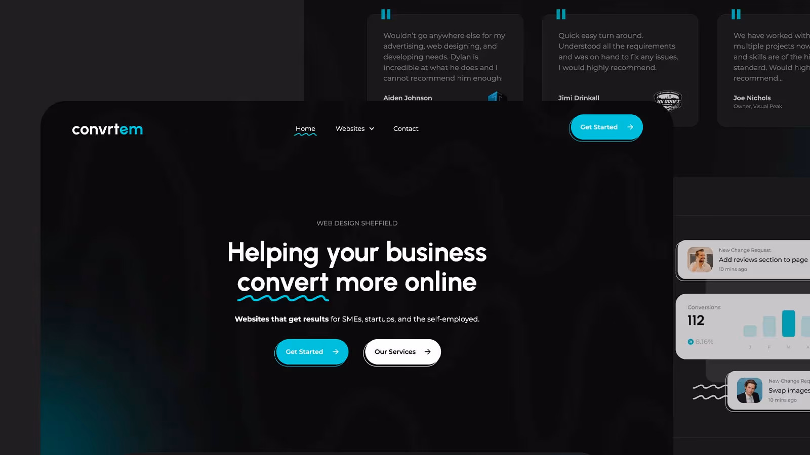 Web Design Freelancer Website - Web Design Sheffield