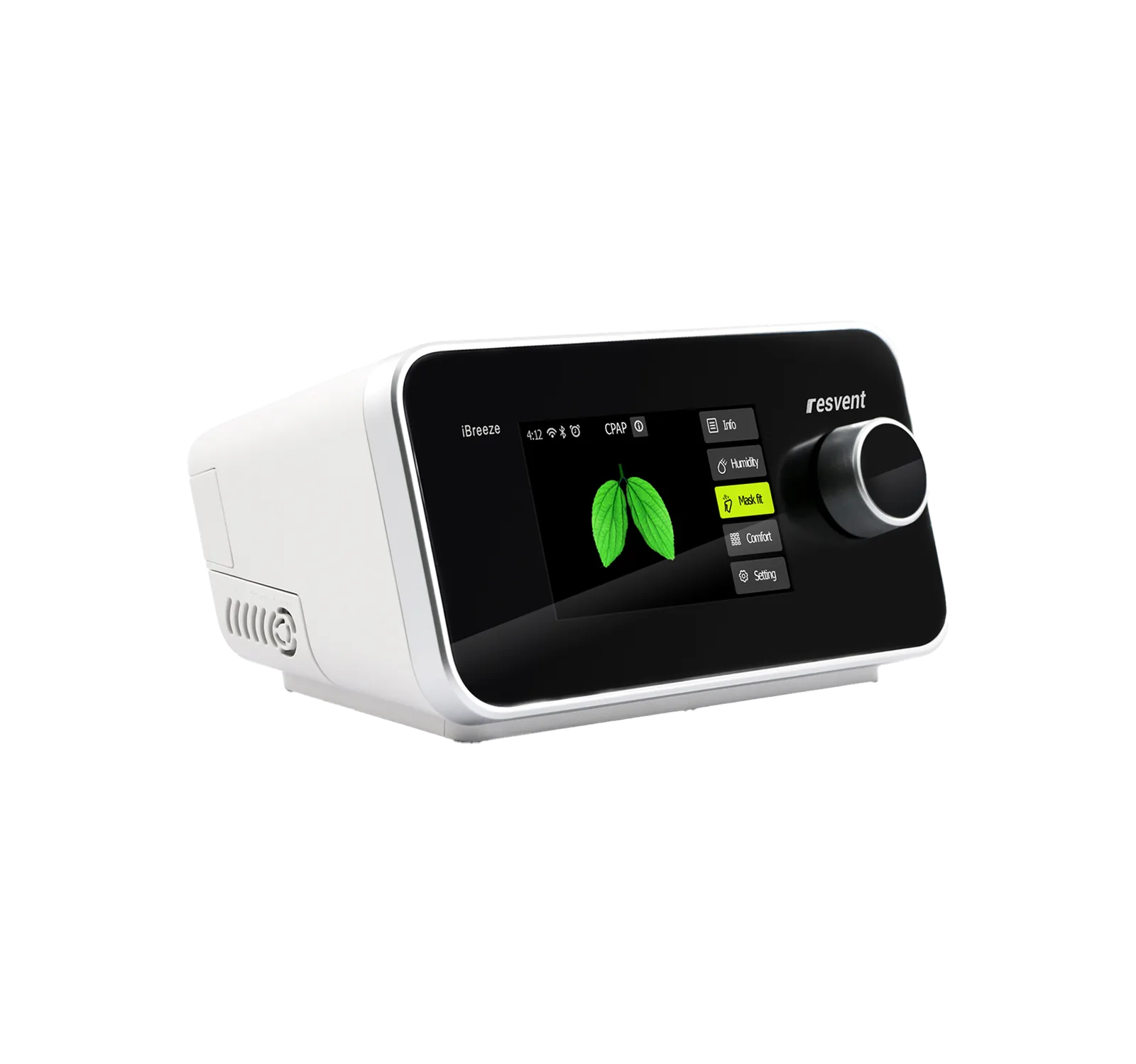 Equipo binivel Resvent iBreeze BPAP con pantalla táctil