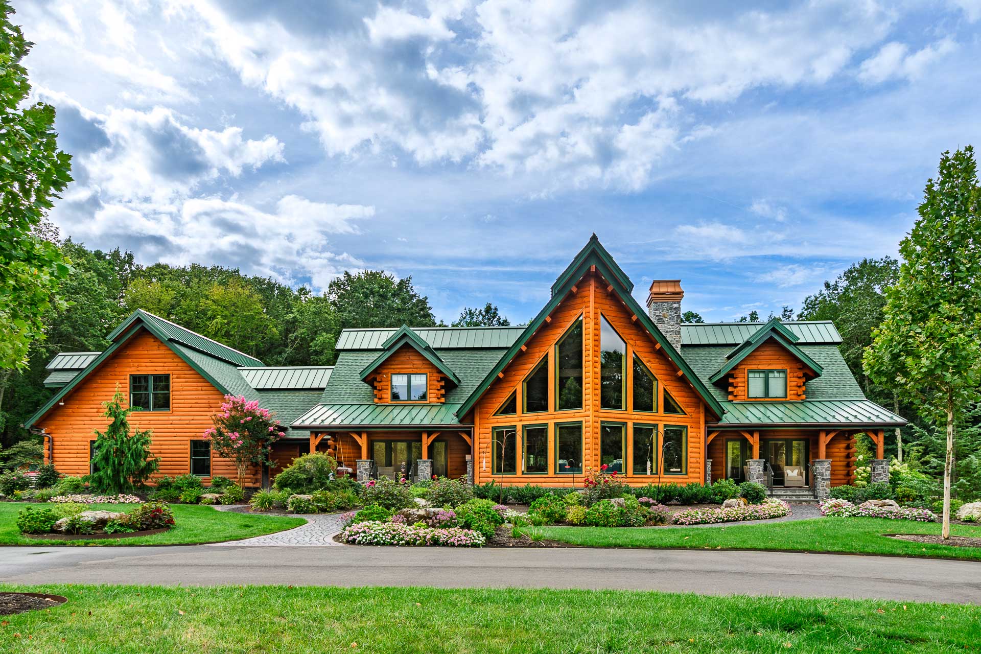Beautiful Custom Log Home