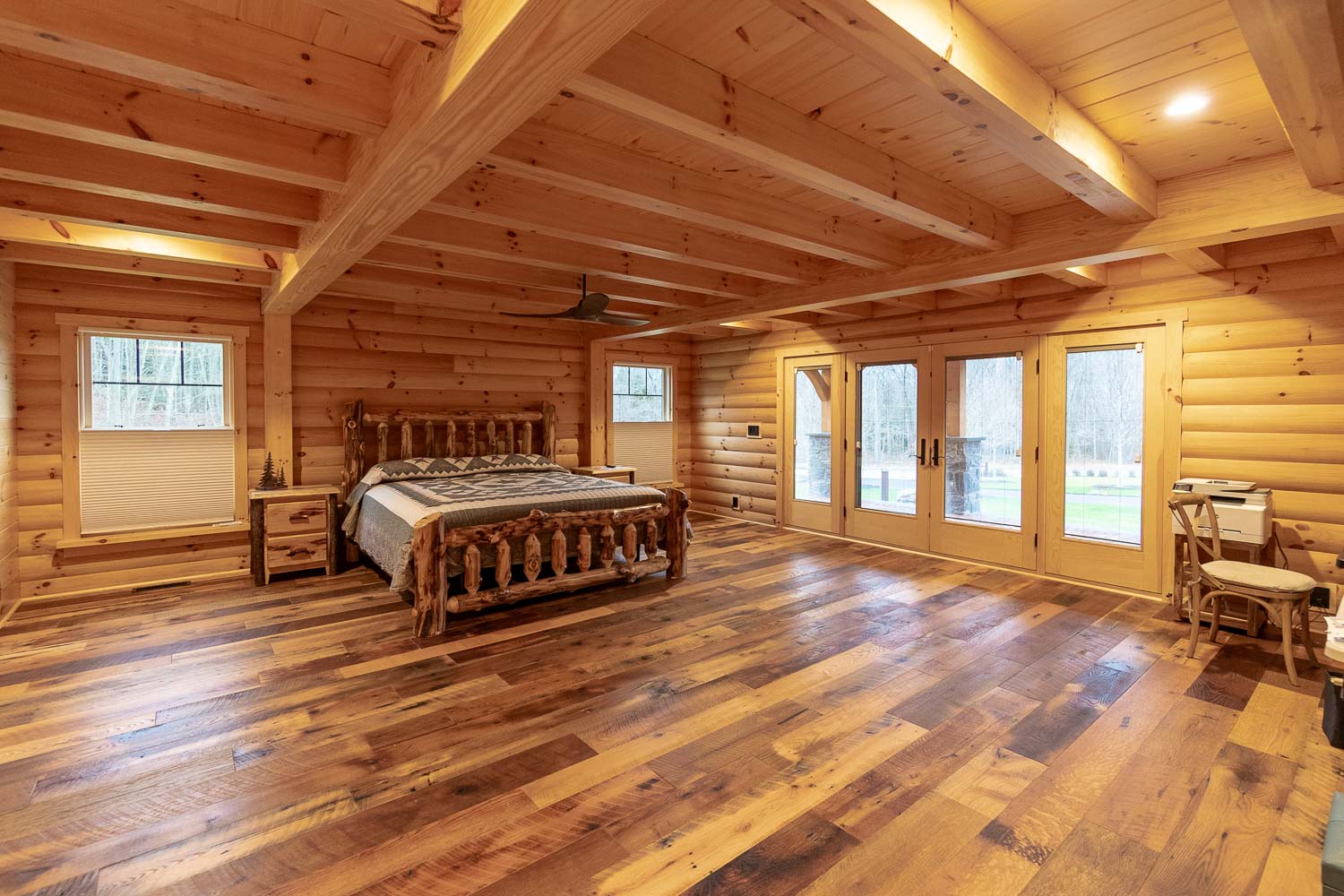 Spacious master bedroom