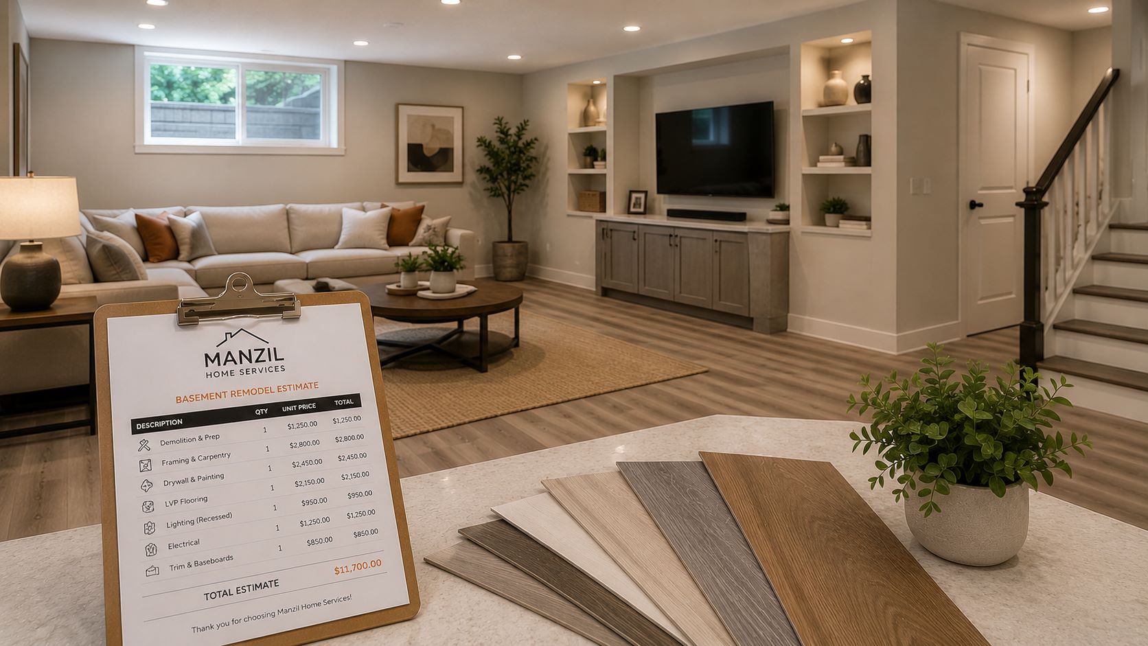 How Much Does Basement Finishing Cost in Cleveland, Ohio?