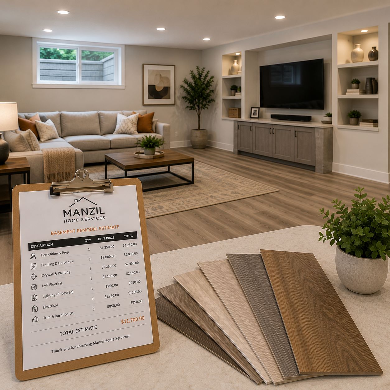 How Much Does Basement Finishing Cost in Cleveland, Ohio?