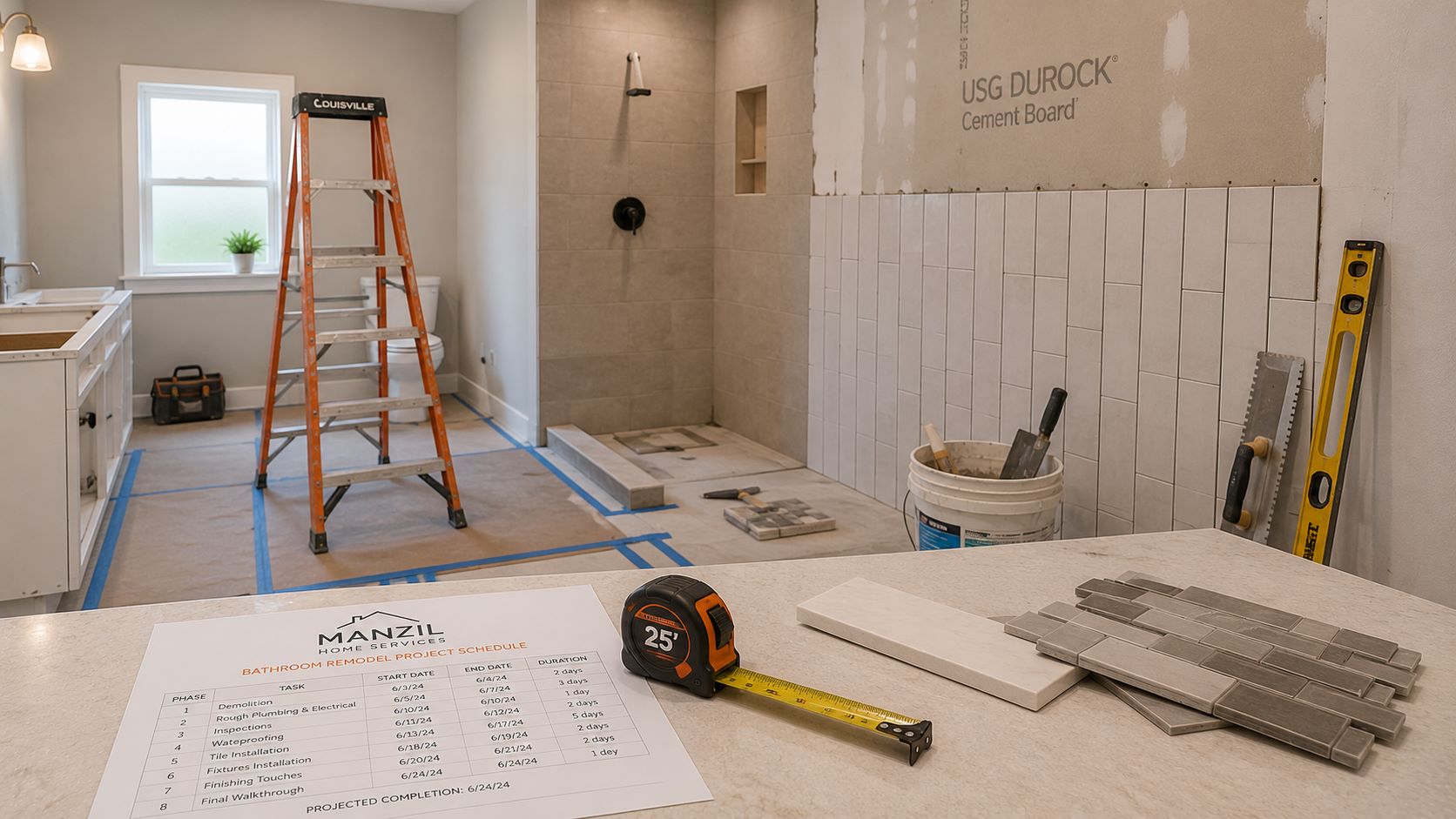 How Long Does a Bathroom Renovation Take in Cleveland?