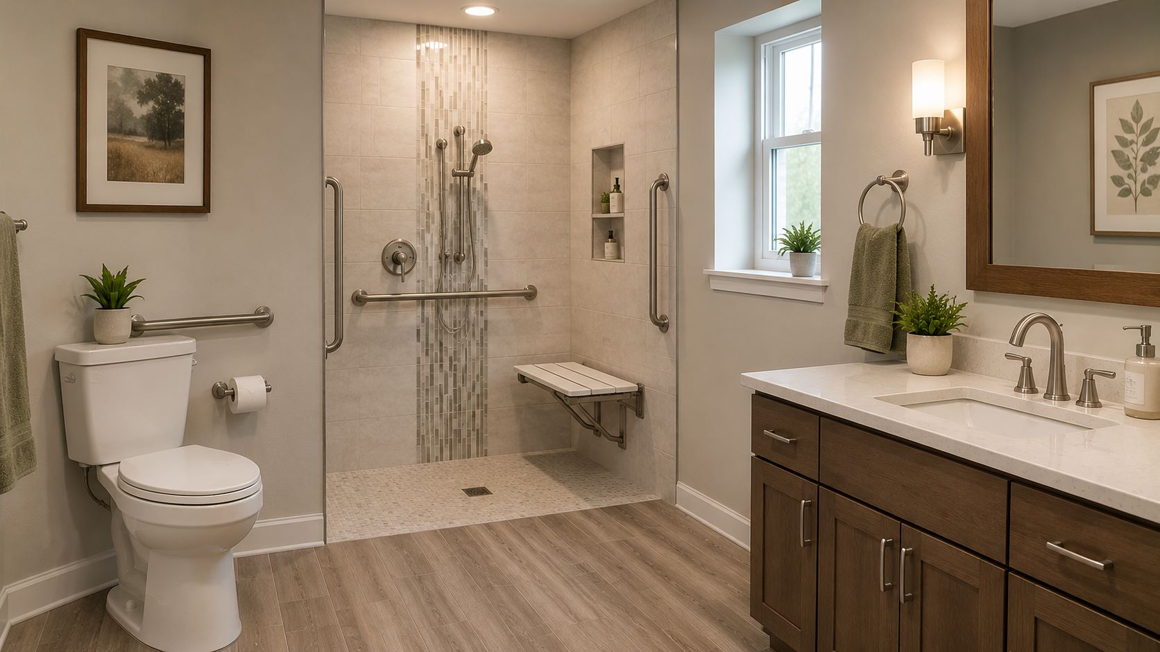 Aging-in-Place Remodels: Safe, Stylish Bathrooms in Cleveland