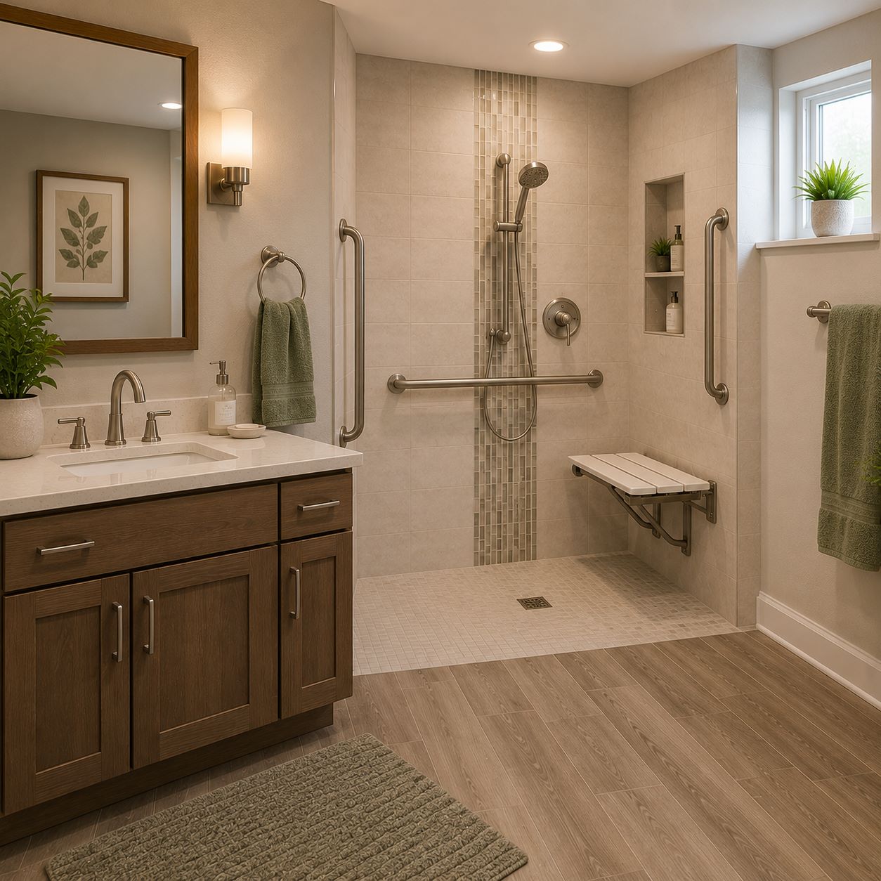 Aging-in-Place Remodels: Safe, Stylish Bathrooms in Cleveland