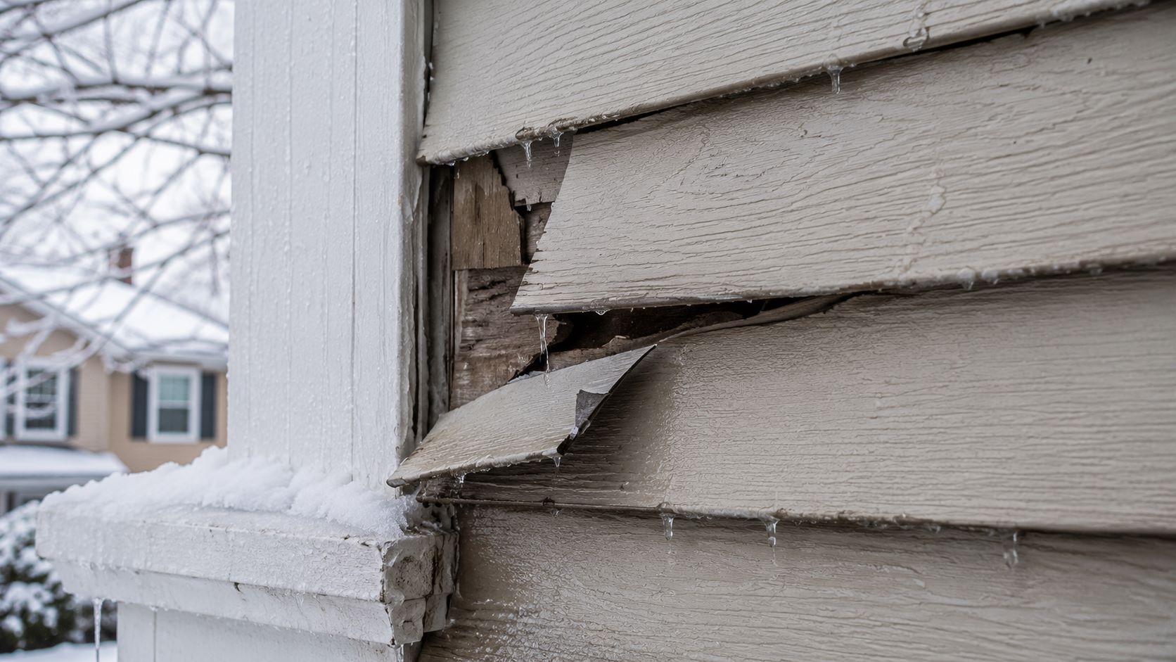 Why Cleveland Winters Are Hard on Your Siding