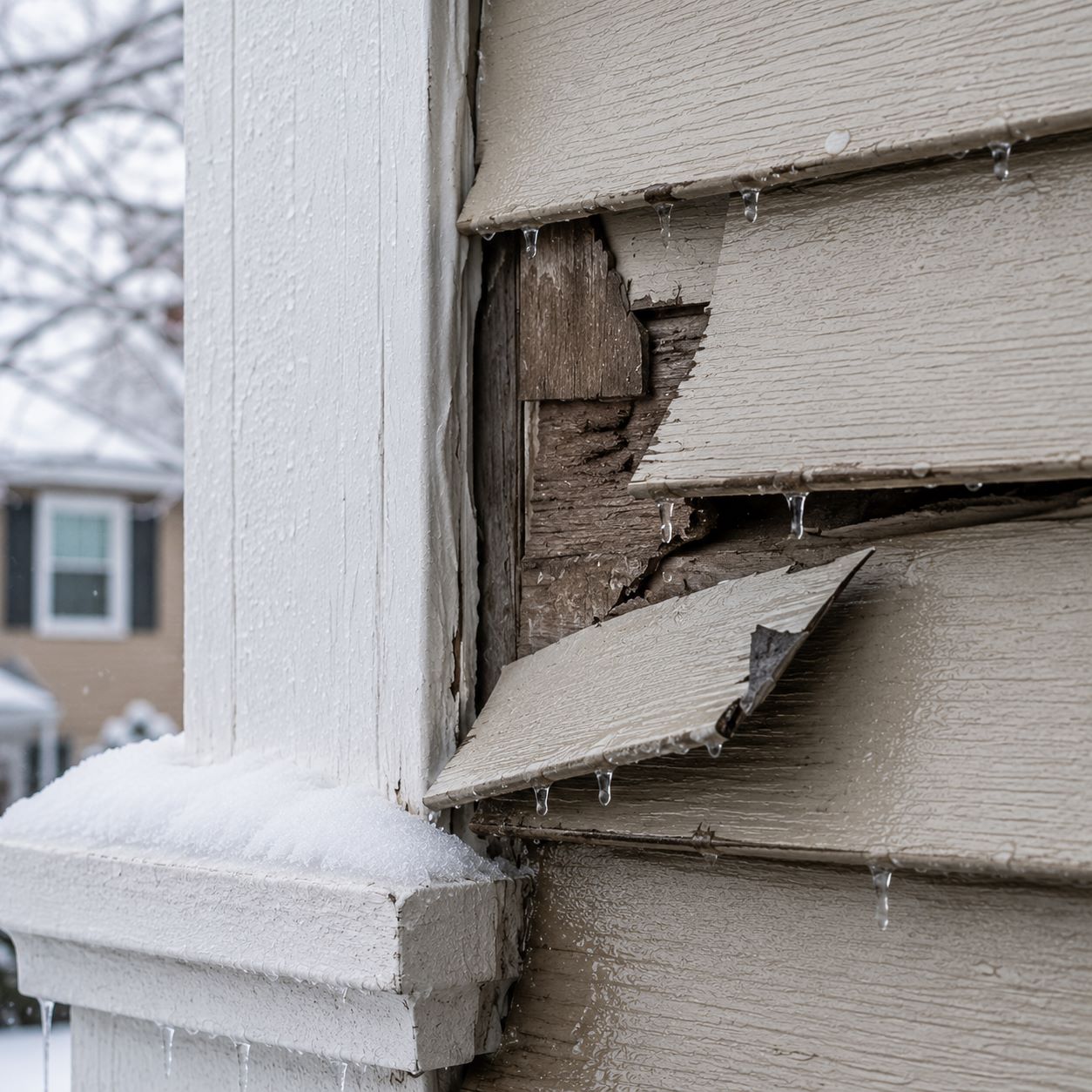 Why Cleveland Winters Are Hard on Your Siding