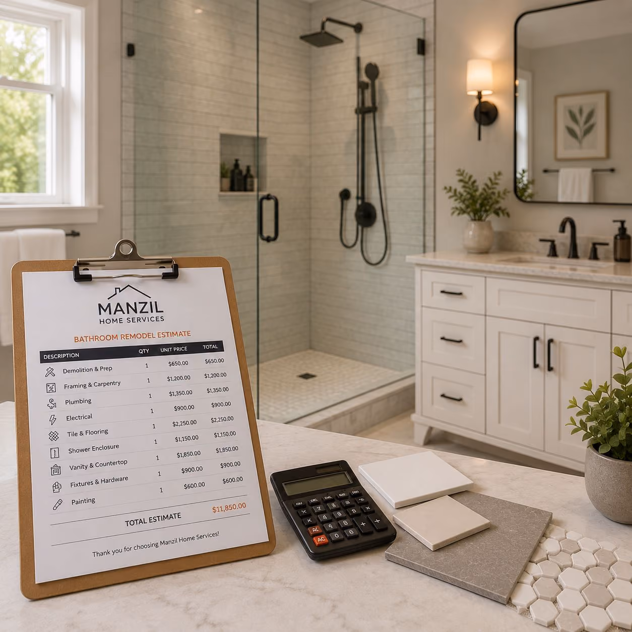 How Much Does a Bathroom Remodel Cost in Cleveland, Ohio?