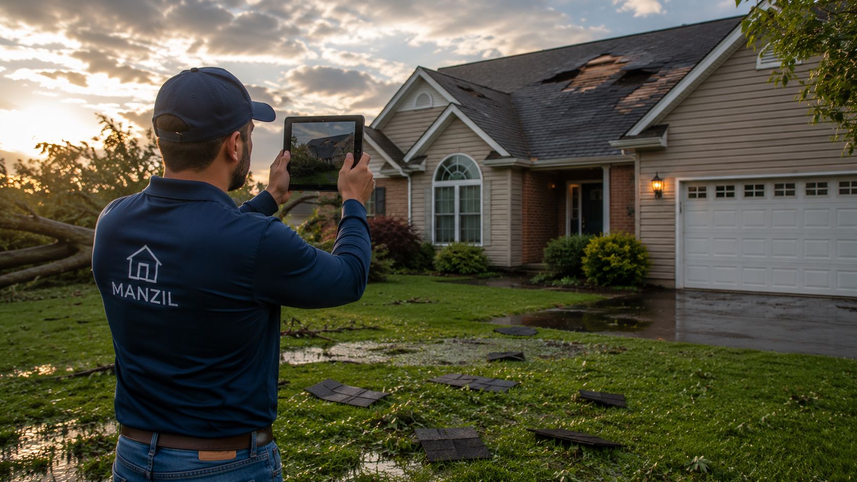 Storm Damage on Your Roof? What to Do First