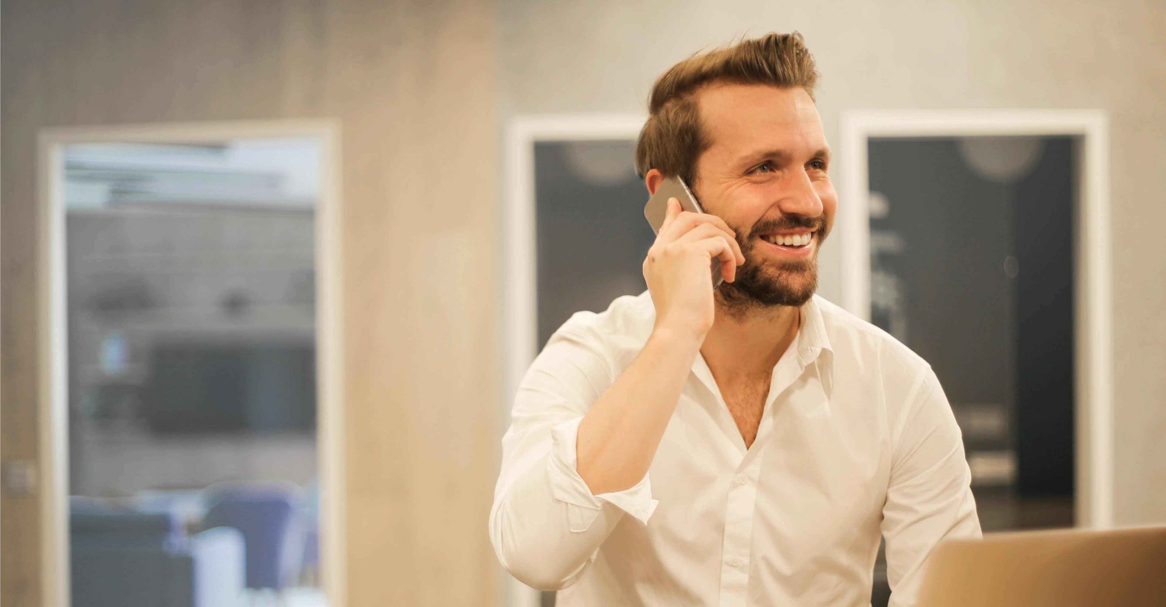 calling over telephone