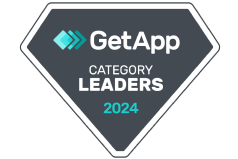 GetApp Category Leaders 2024 badge