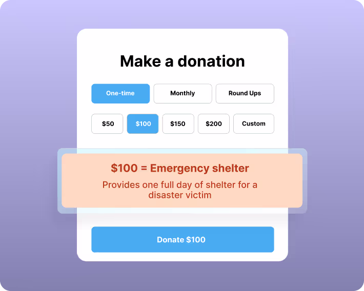 Recurring donations