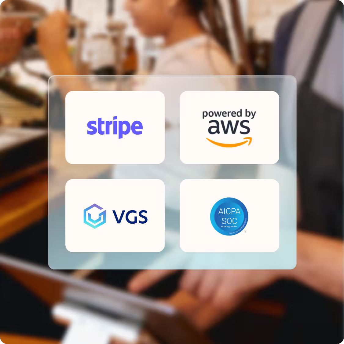 Badges from trusted vendors