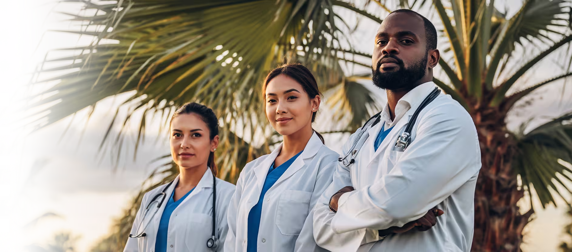 Hands holding funnel of data