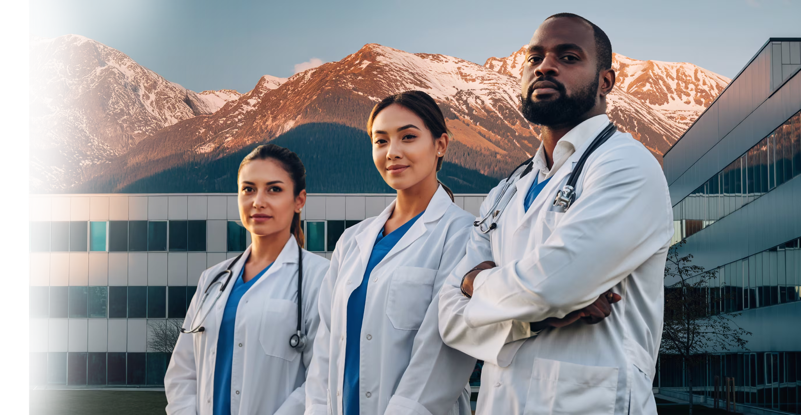 Hands holding funnel of data