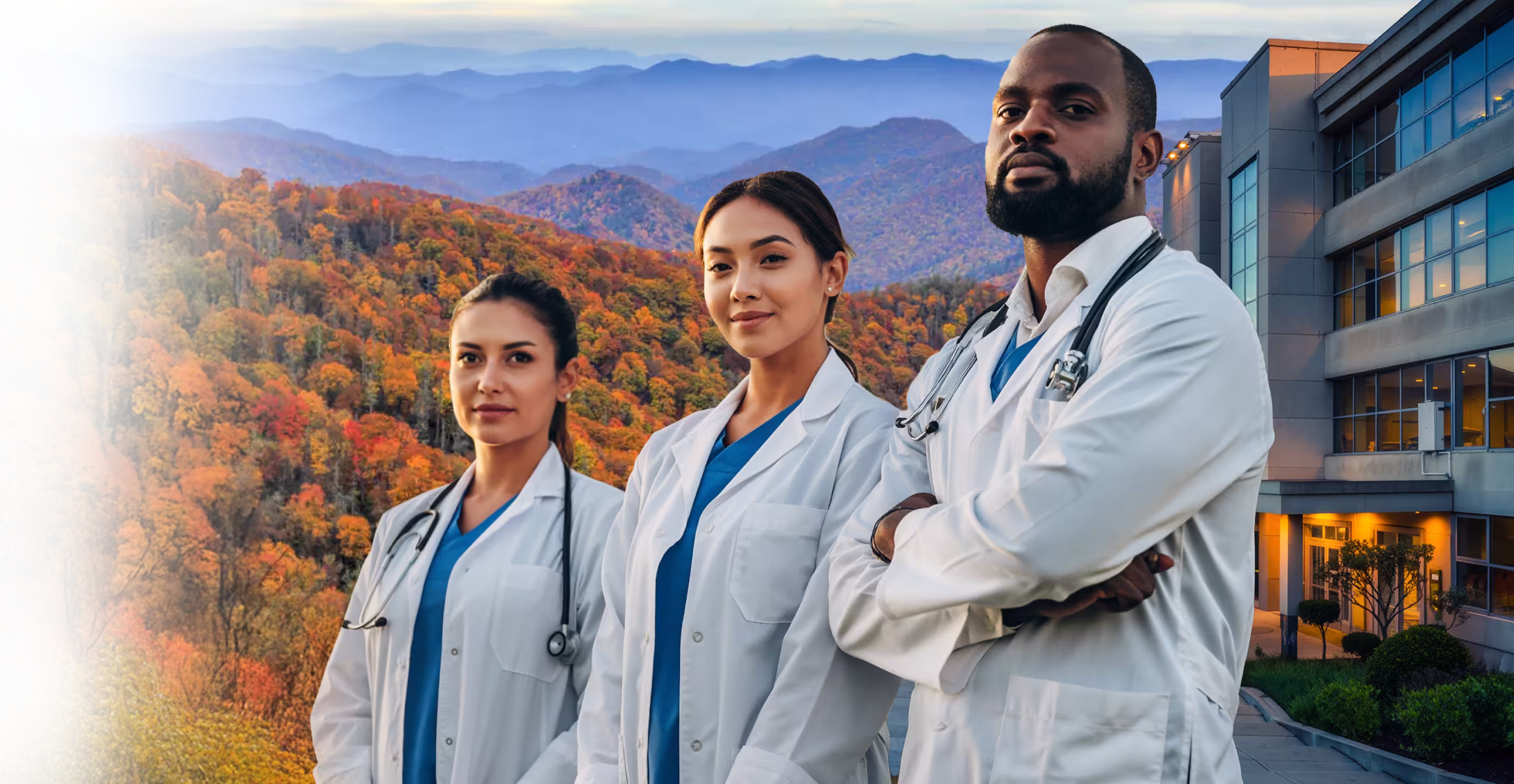 Hands holding funnel of data