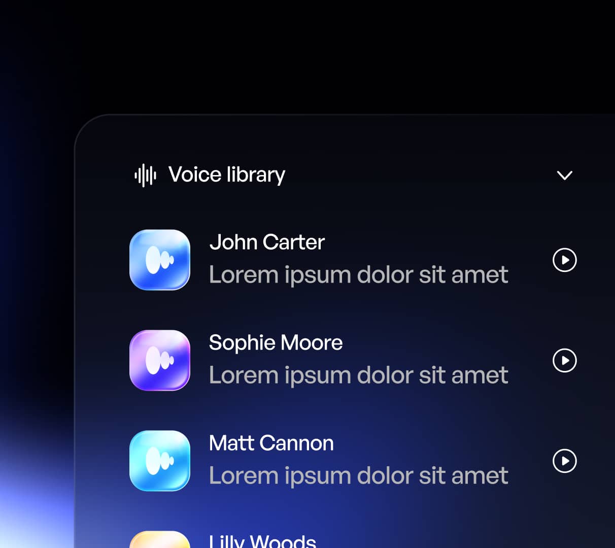 Real Time Streaming - VoiceCloud - Webflow Template | BRIX Templates