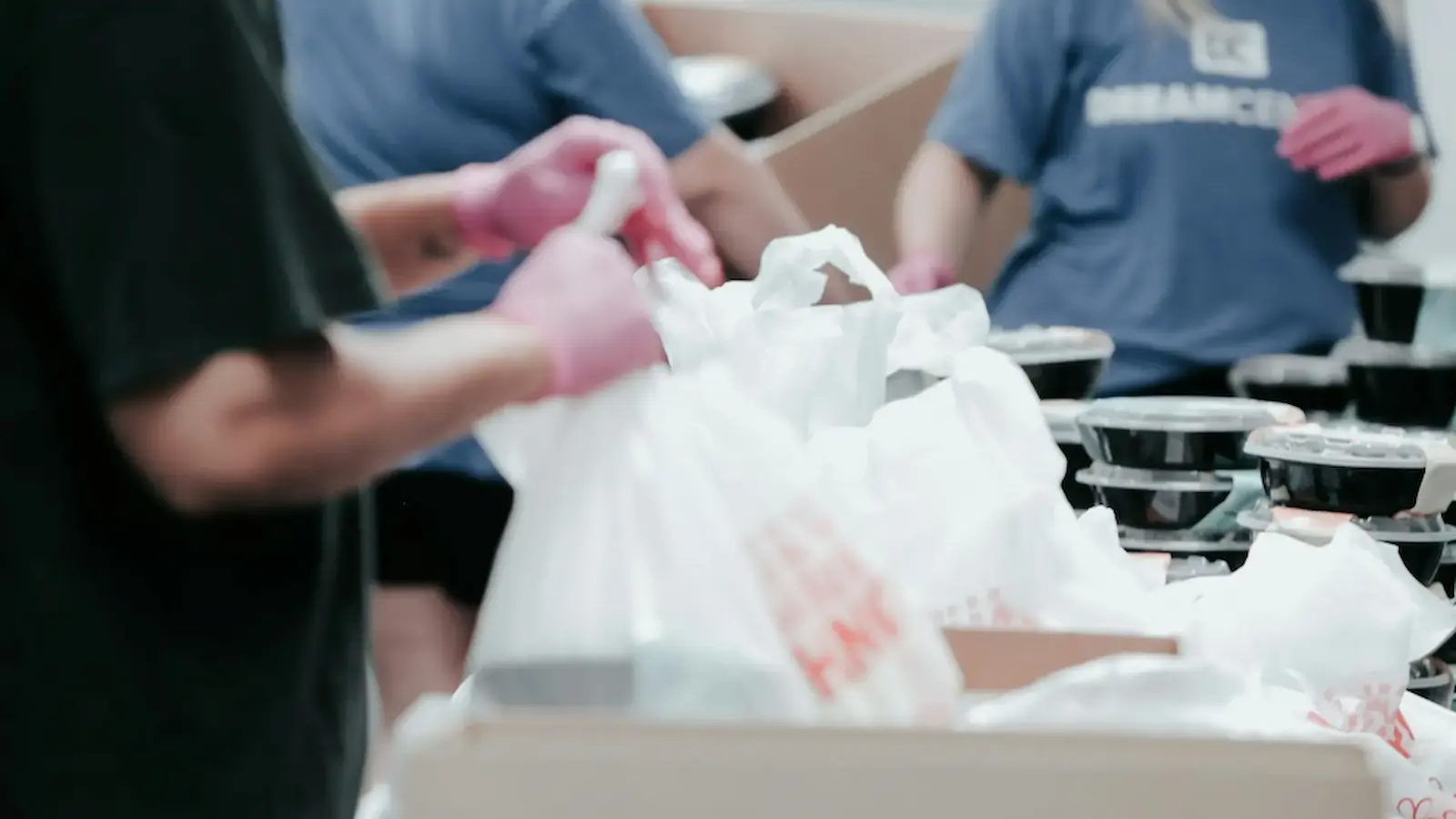 An image of a food bank.