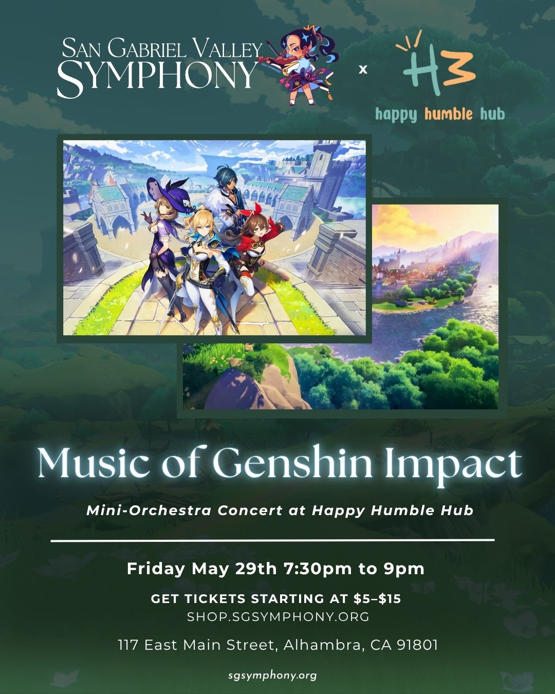 Genshin Impact Mini-Orchestra Concert at Happy Humble Hub