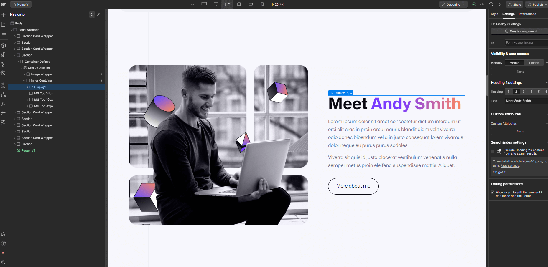 Static Content - Courselify X Webflow Template