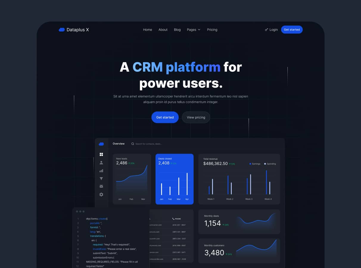 Dataplus Image - Courselify X Webflow Template