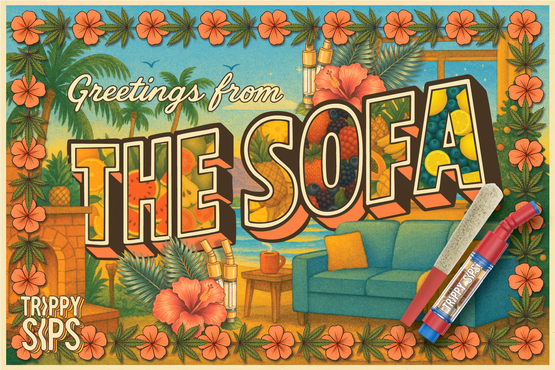 Trippy Sips All in One Vapes