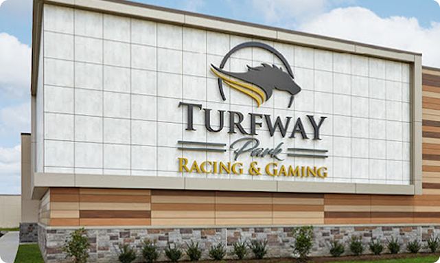 Turfway Park AV control and distribution infrastructure