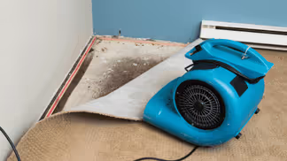 Residential water damage restoration services