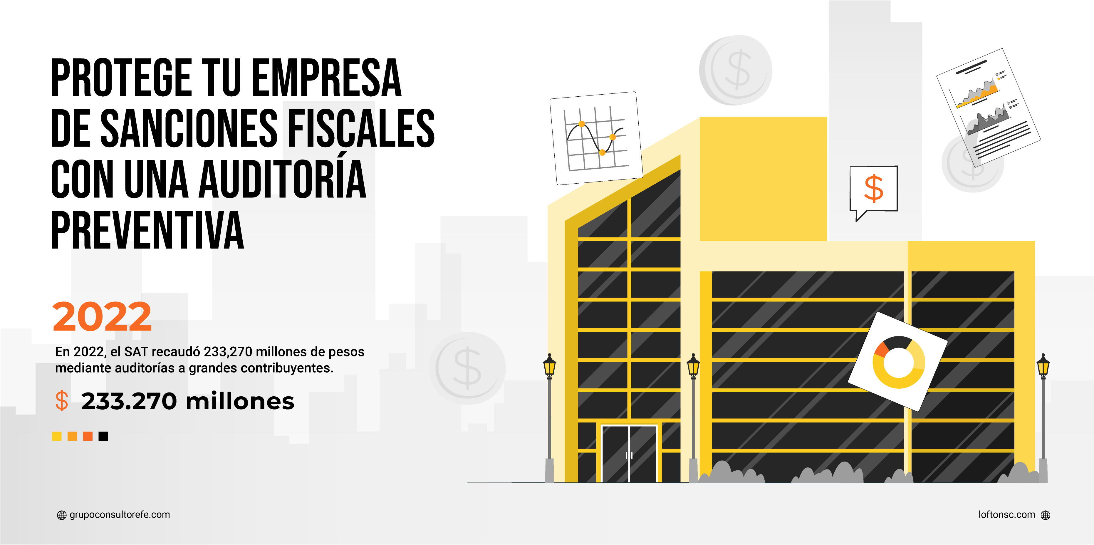 Infografía de Auditoría Fiscal en Mexico