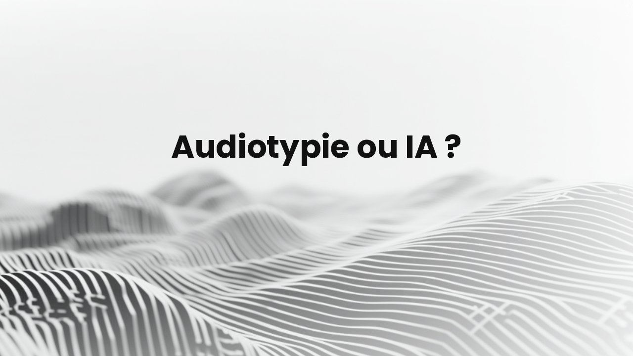 audiotypie pv cse
