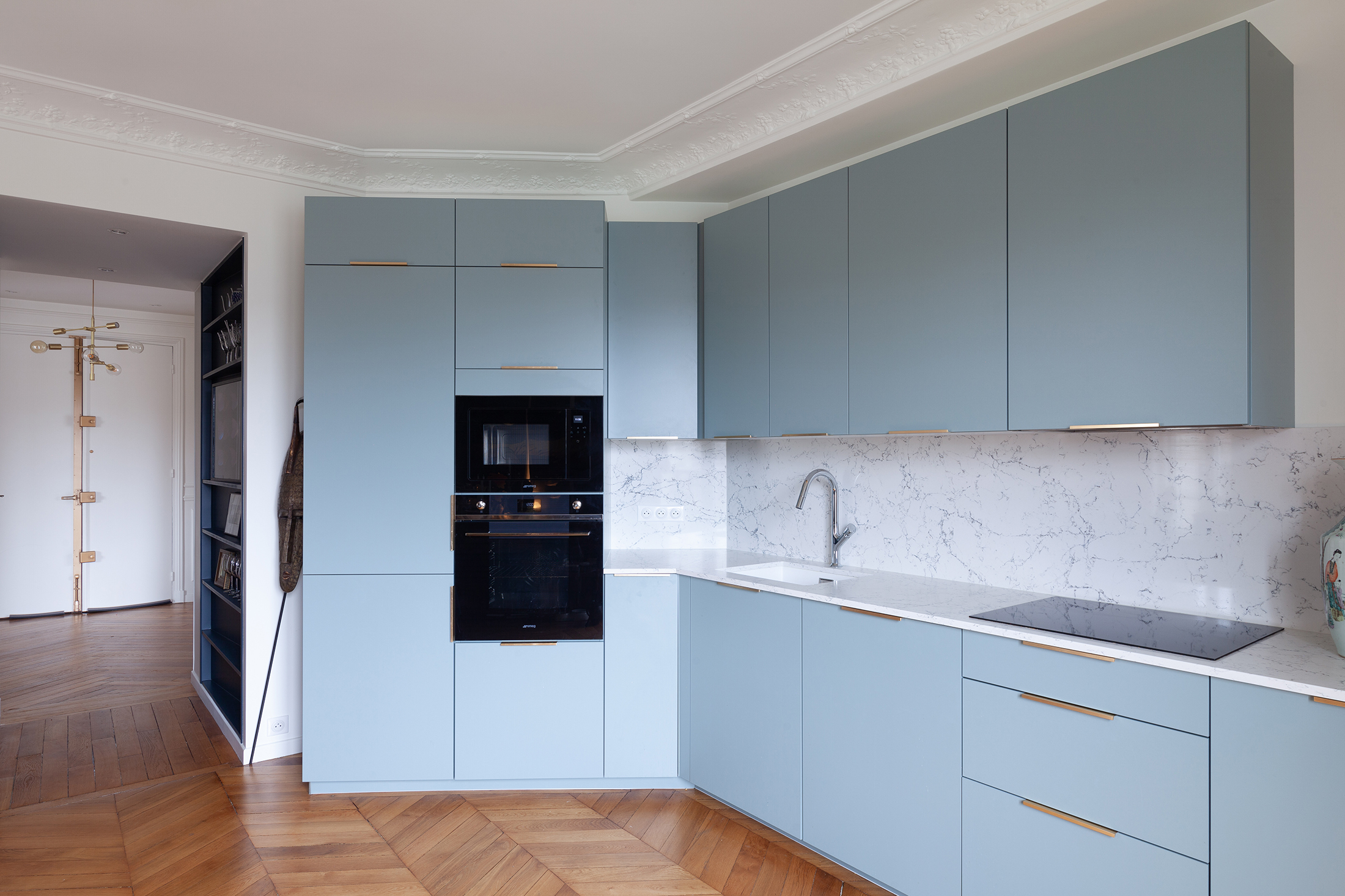 Oïkos Architectes — Rénovation complète appartement Paris Grenelle — photo 2