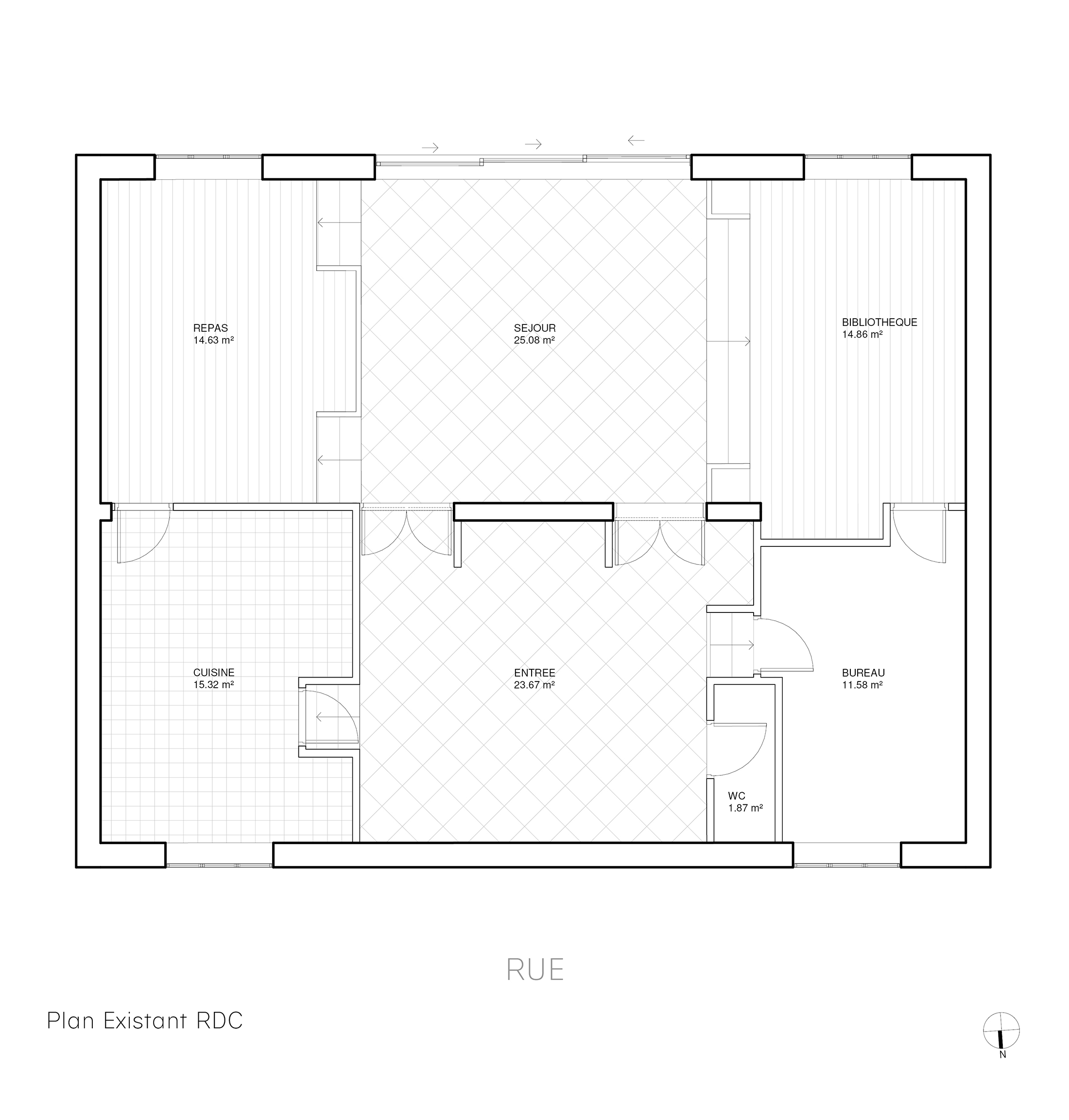Oïkos Architectes — Rénovation partielle maison Saint-Cloud — photo 10