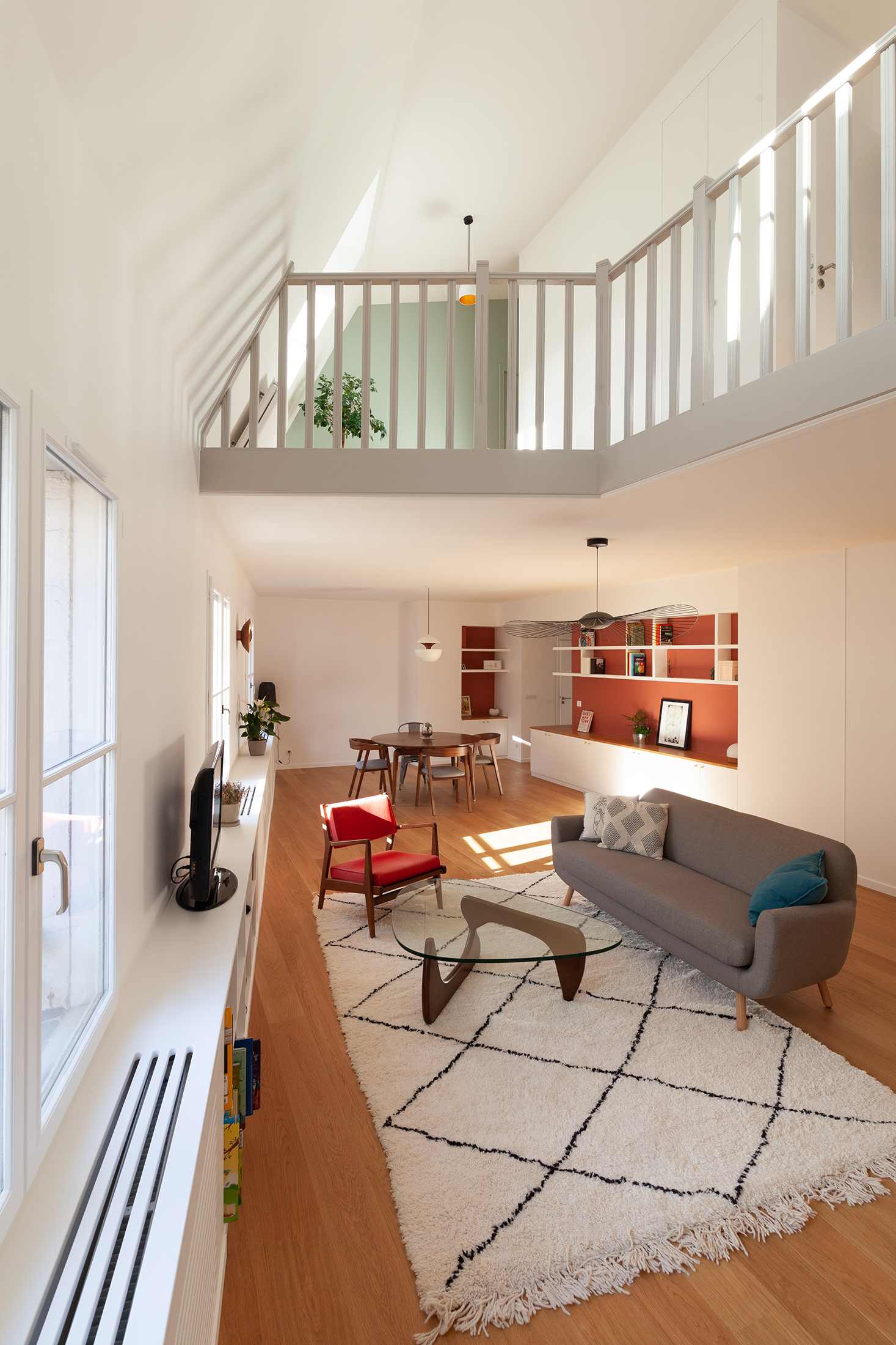Oïkos Architectes — Rénovation complète duplex 140m² Paris Batignolles — photo 4