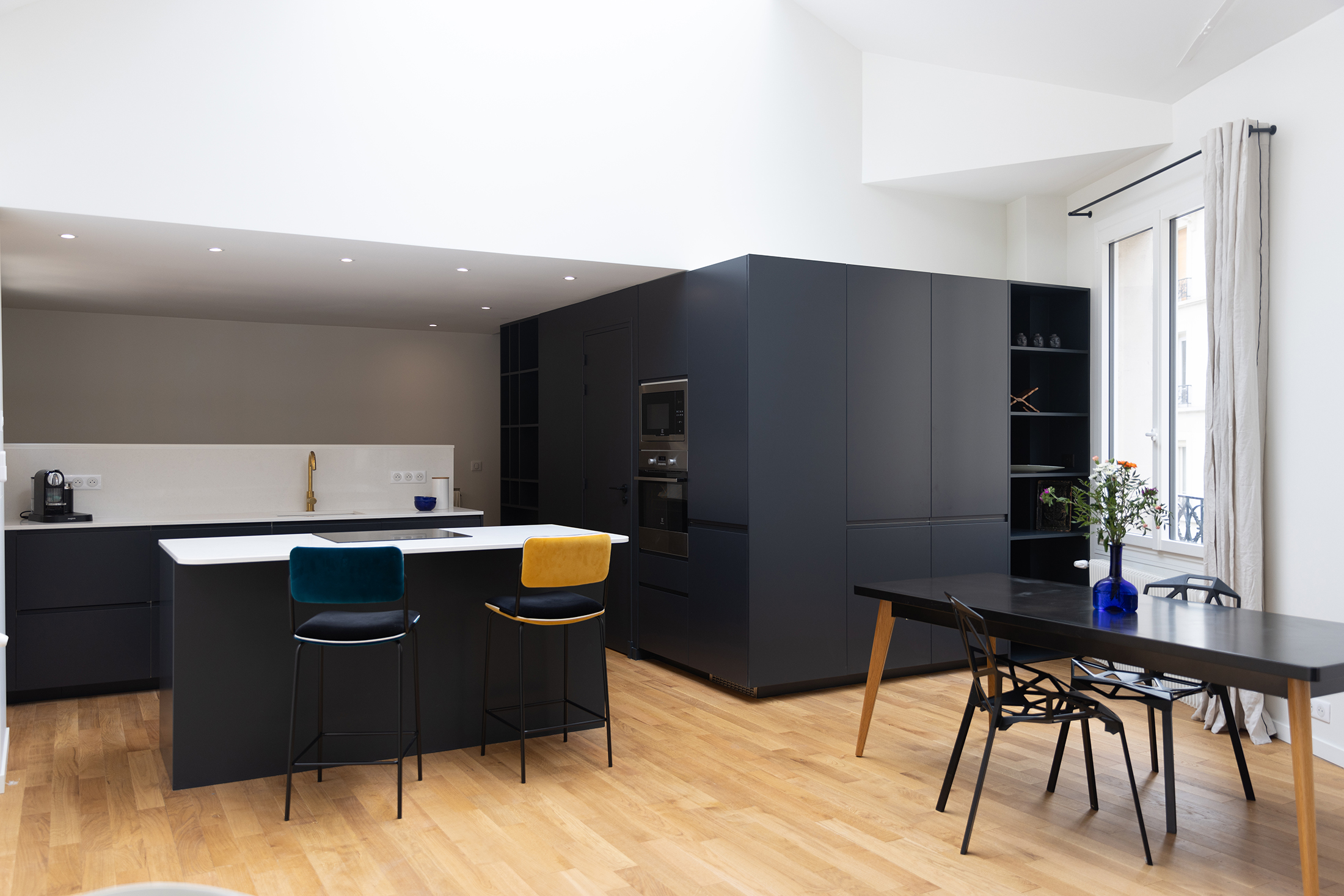 Oïkos Architectes — Rénovation complète appartement 110m² Paris 18ème — photo 10