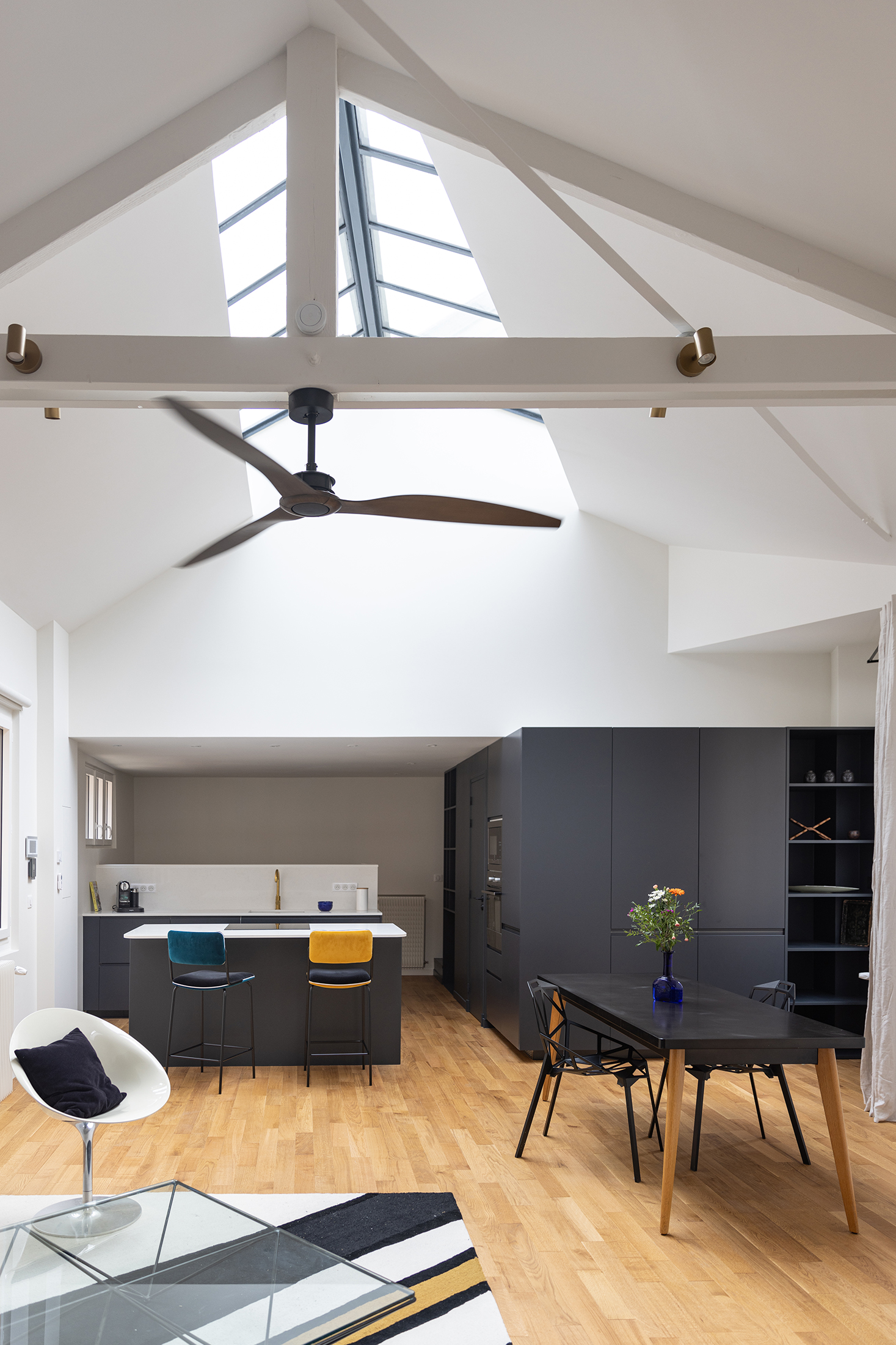 Oïkos Architectes — Rénovation complète appartement 110m² Paris 18ème — photo 9