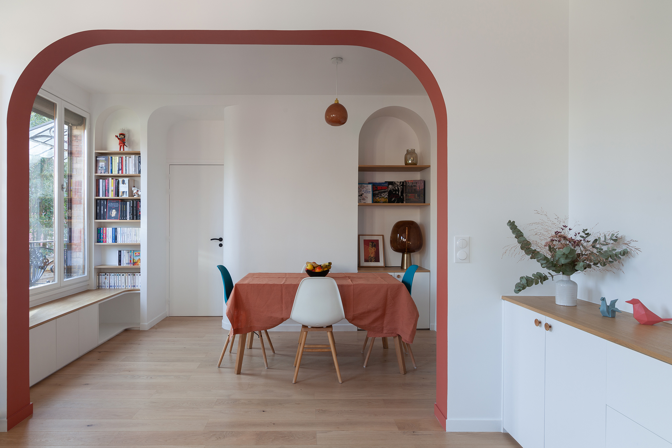 Oïkos Architectes — Rénovation complète maison 120m² Colombes