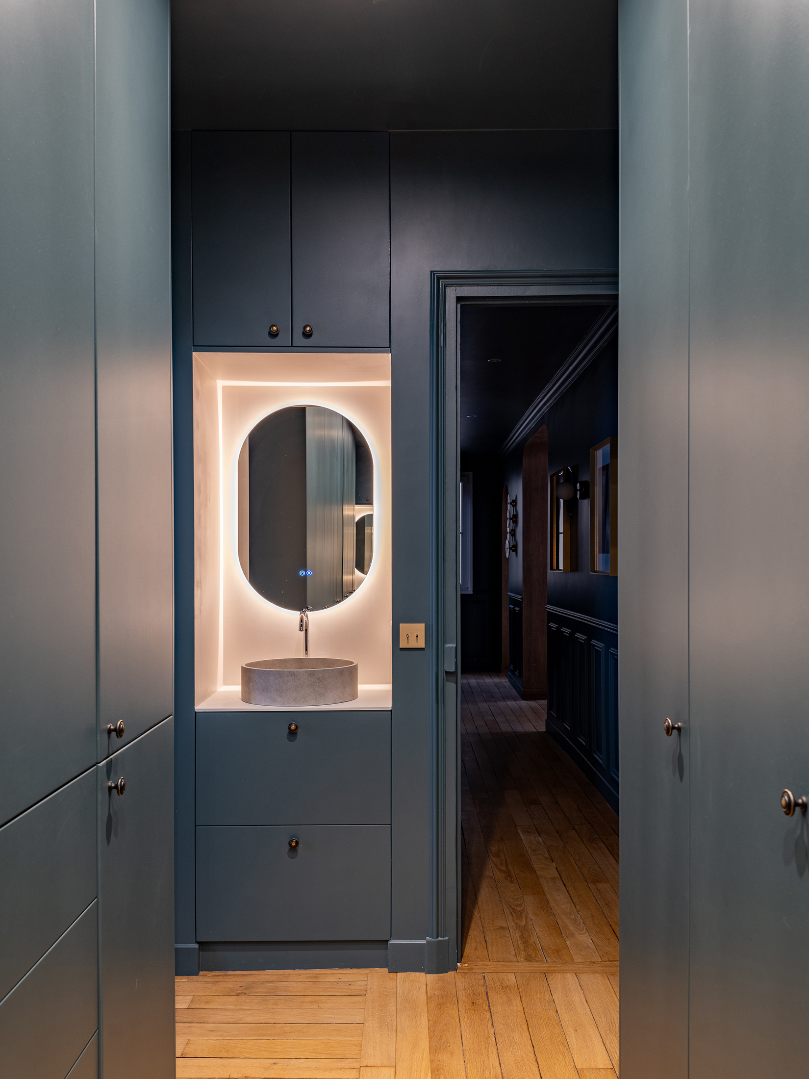 Oïkos Architectes — Rénovation complète appartement 150m² Neuilly-sur-Seine — photo 12