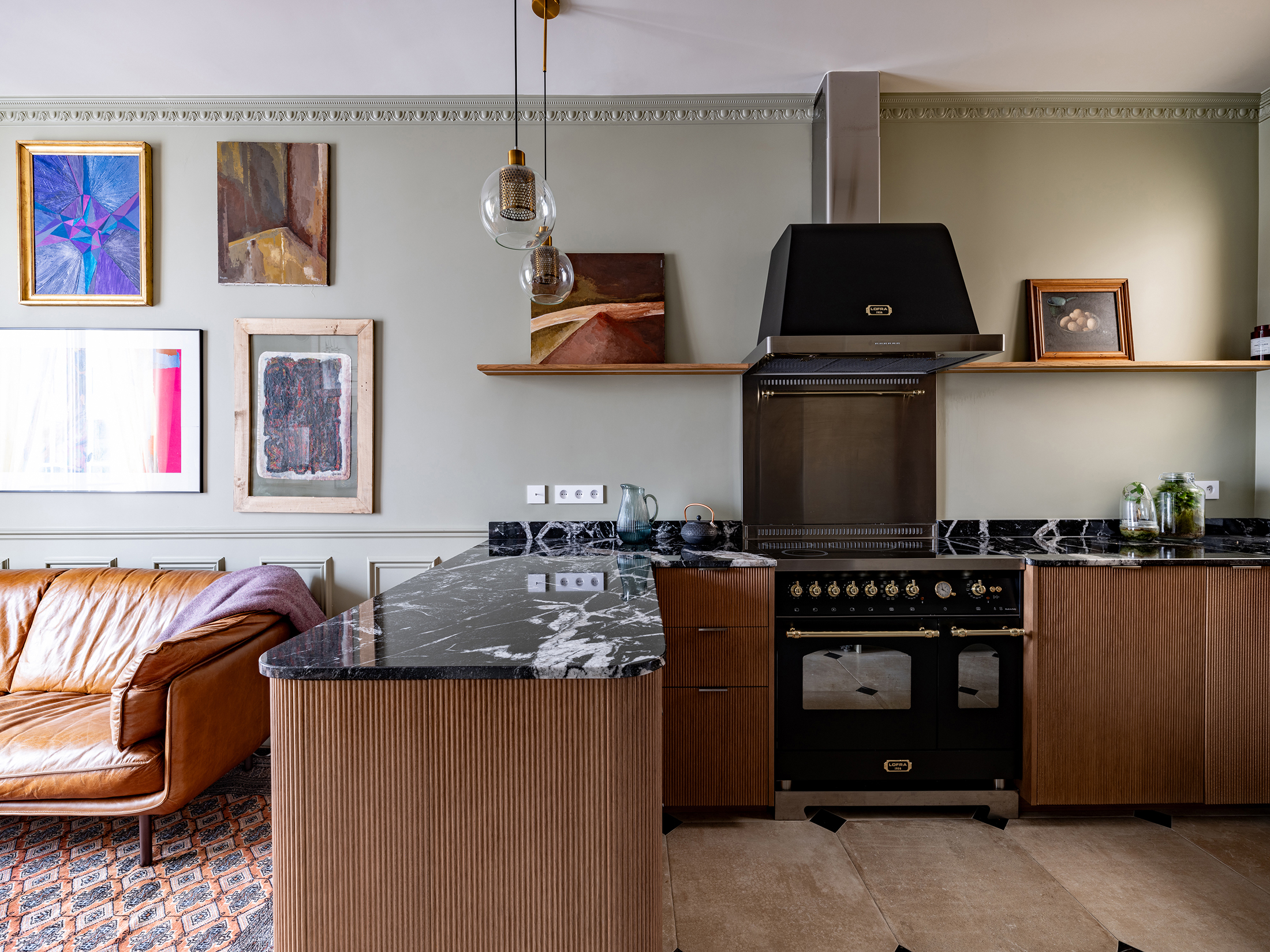 Oïkos Architectes — Rénovation complète appartement 150m² Neuilly-sur-Seine — photo 4