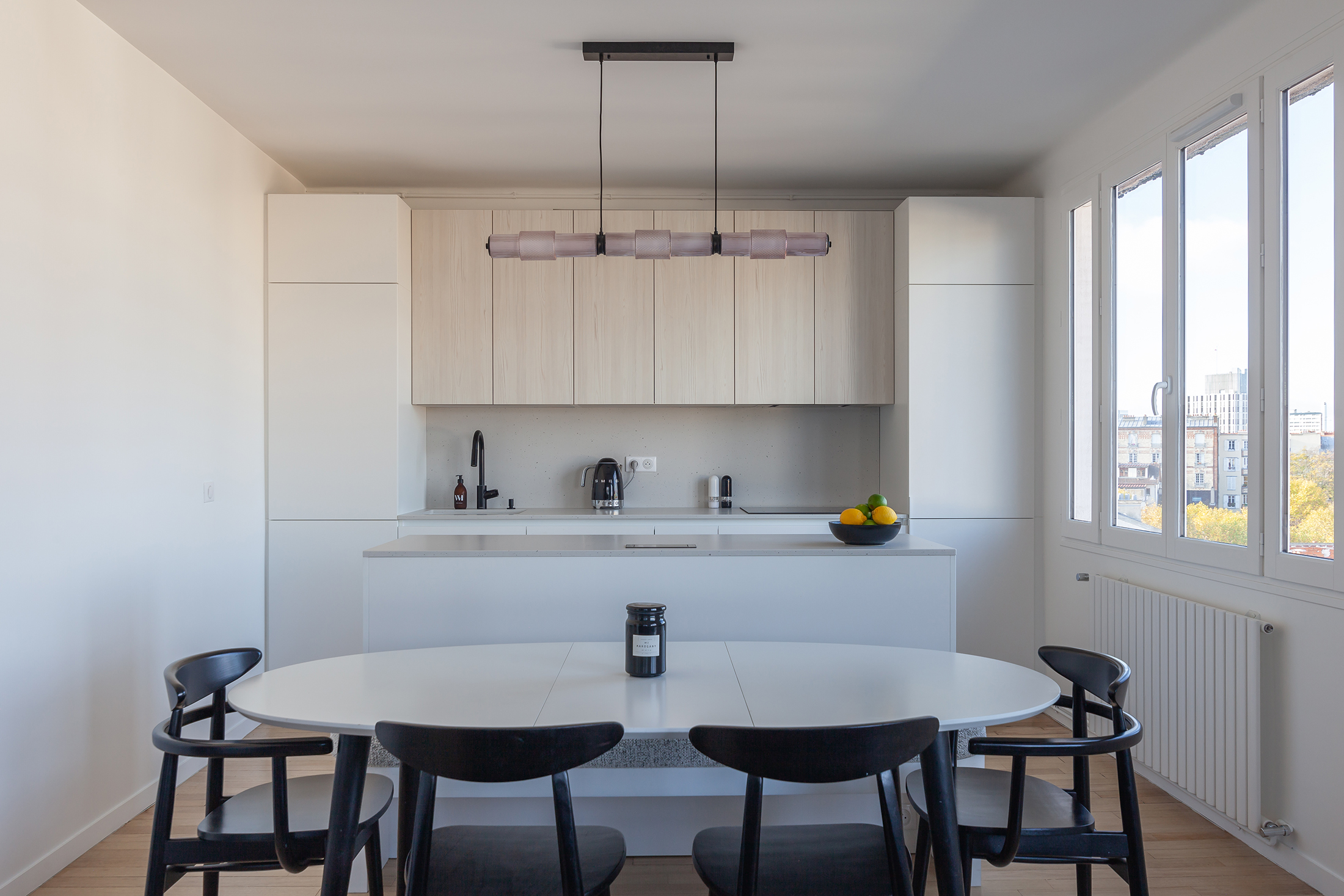 Oïkos Architectes — Rénovation complète appartement 100m² La Garenne-Colombes