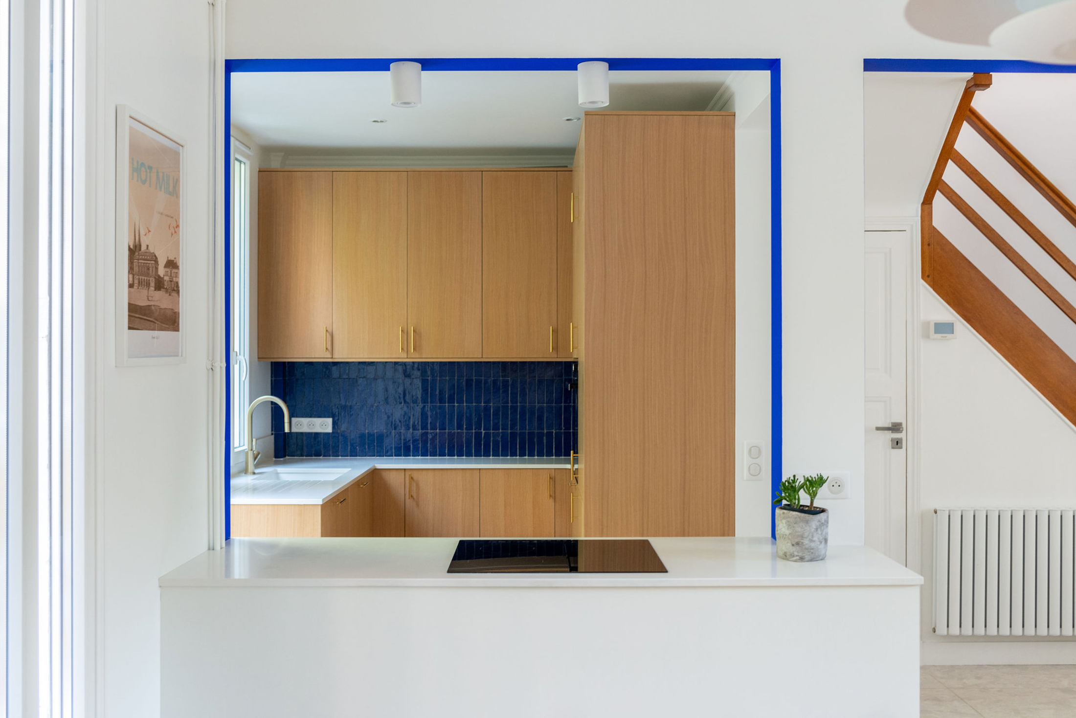 Oïkos Architectes — Rénovation complète maison 120m² Bécon-les-Bruyères — photo 5