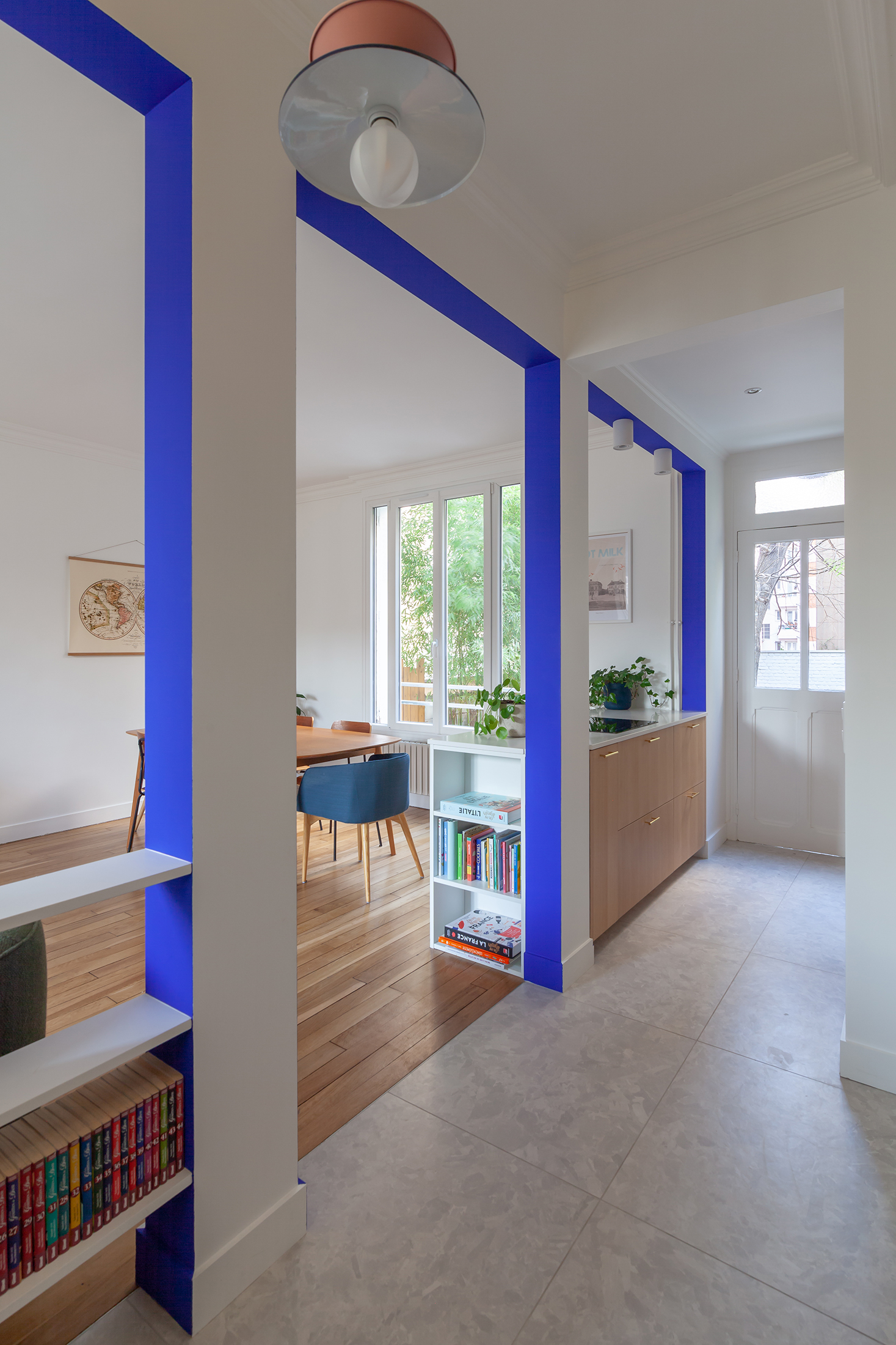 Oïkos Architectes — Rénovation complète maison 120m² Bécon-les-Bruyères