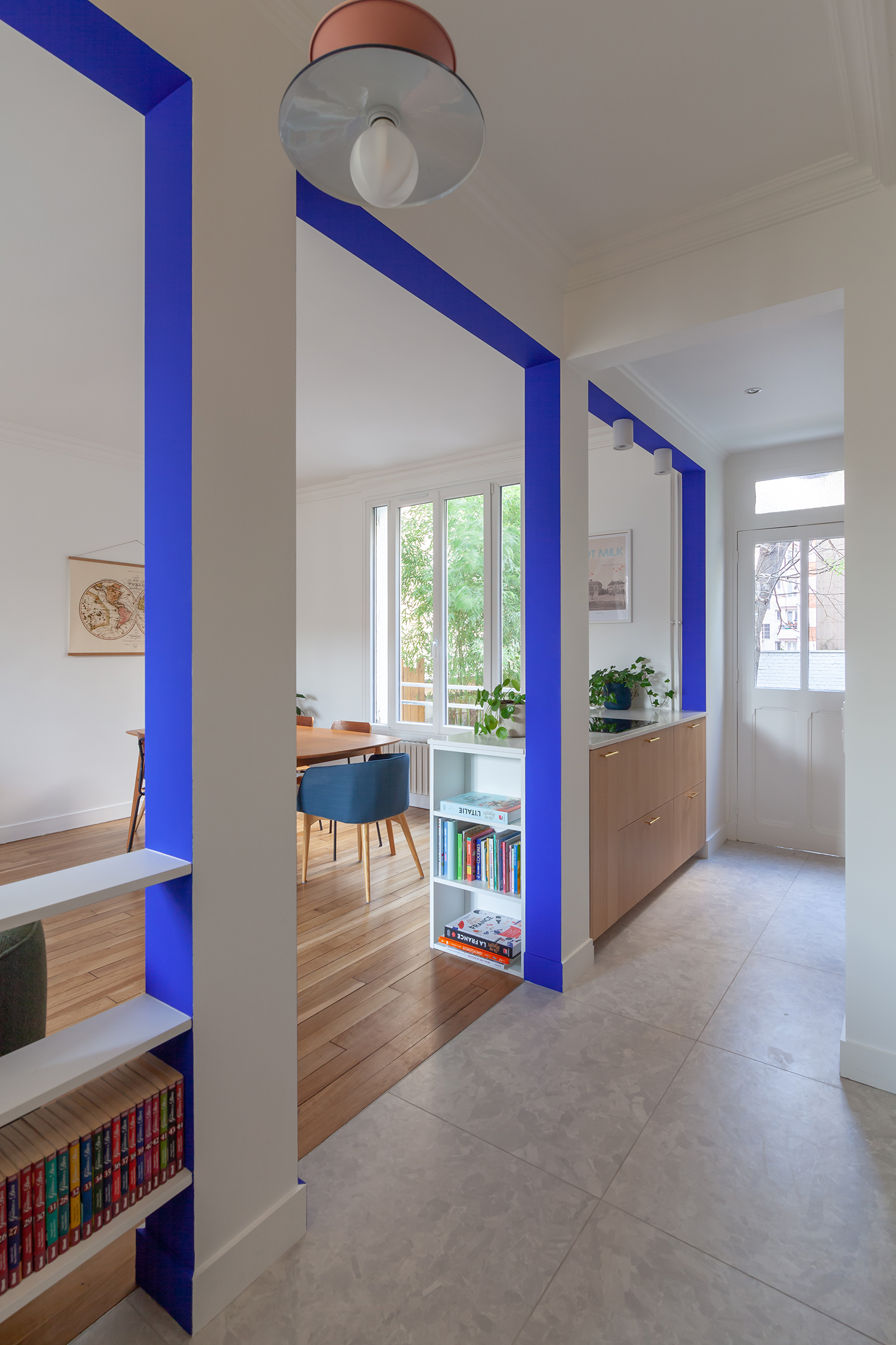 Oïkos Architectes — Rénovation complète maison 120m² Bécon-les-Bruyères — photo 2
