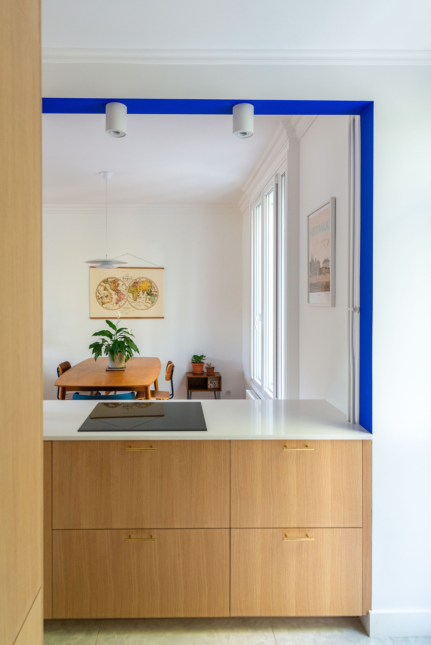 Oïkos Architectes — Rénovation complète maison 120m² Bécon-les-Bruyères — photo 6
